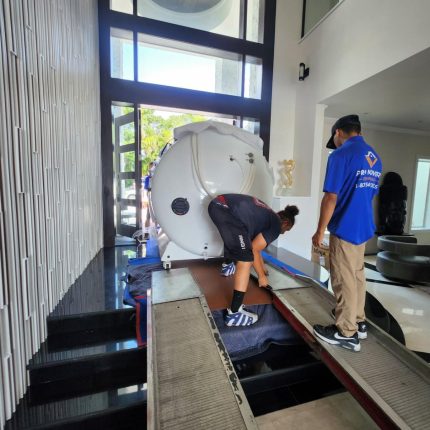 White Glove Delivery, Installation and On-Site Training for Hard HBOT Chambers